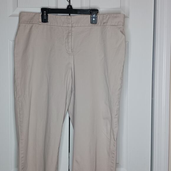 Talbots Signature Cropped Ankle Dress Pants Size 14 - Picture 4 of 9